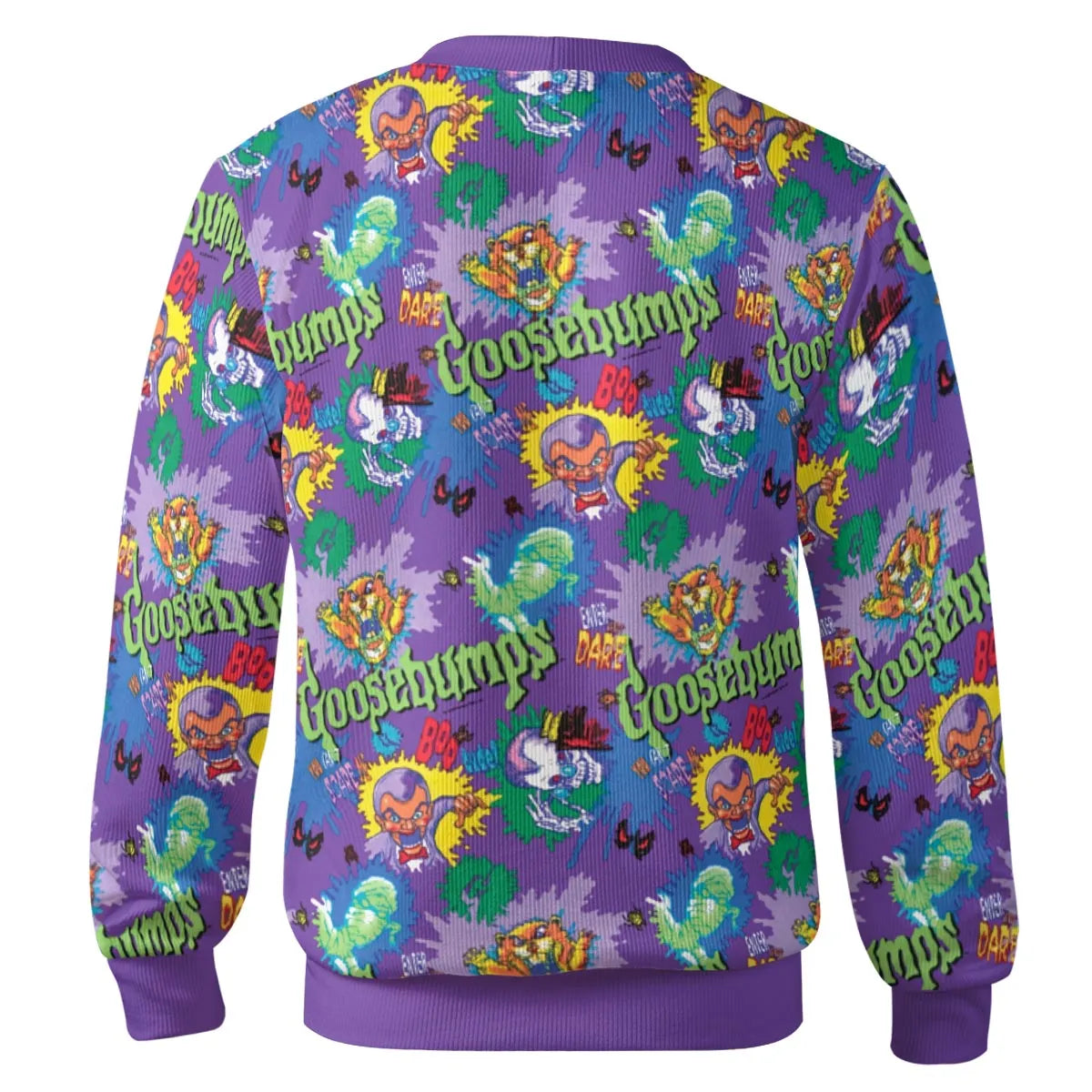 You Can't Scare Me Goosebumps Cardigan