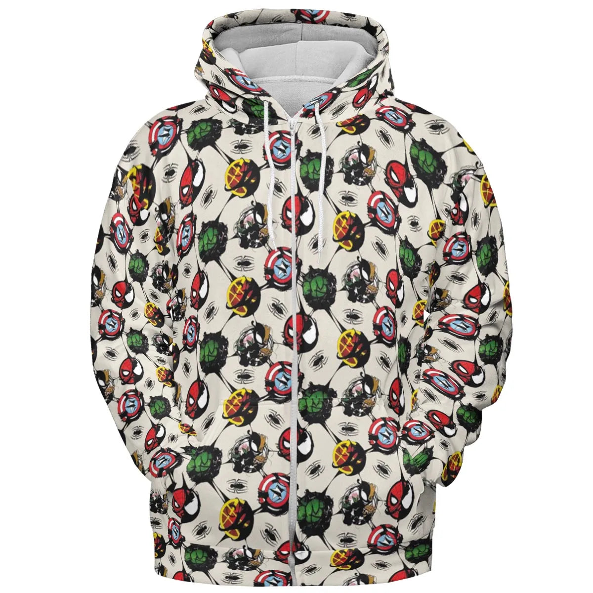 Teenage Mutant Ninja Turtles Pattern All-over Print Hoodie