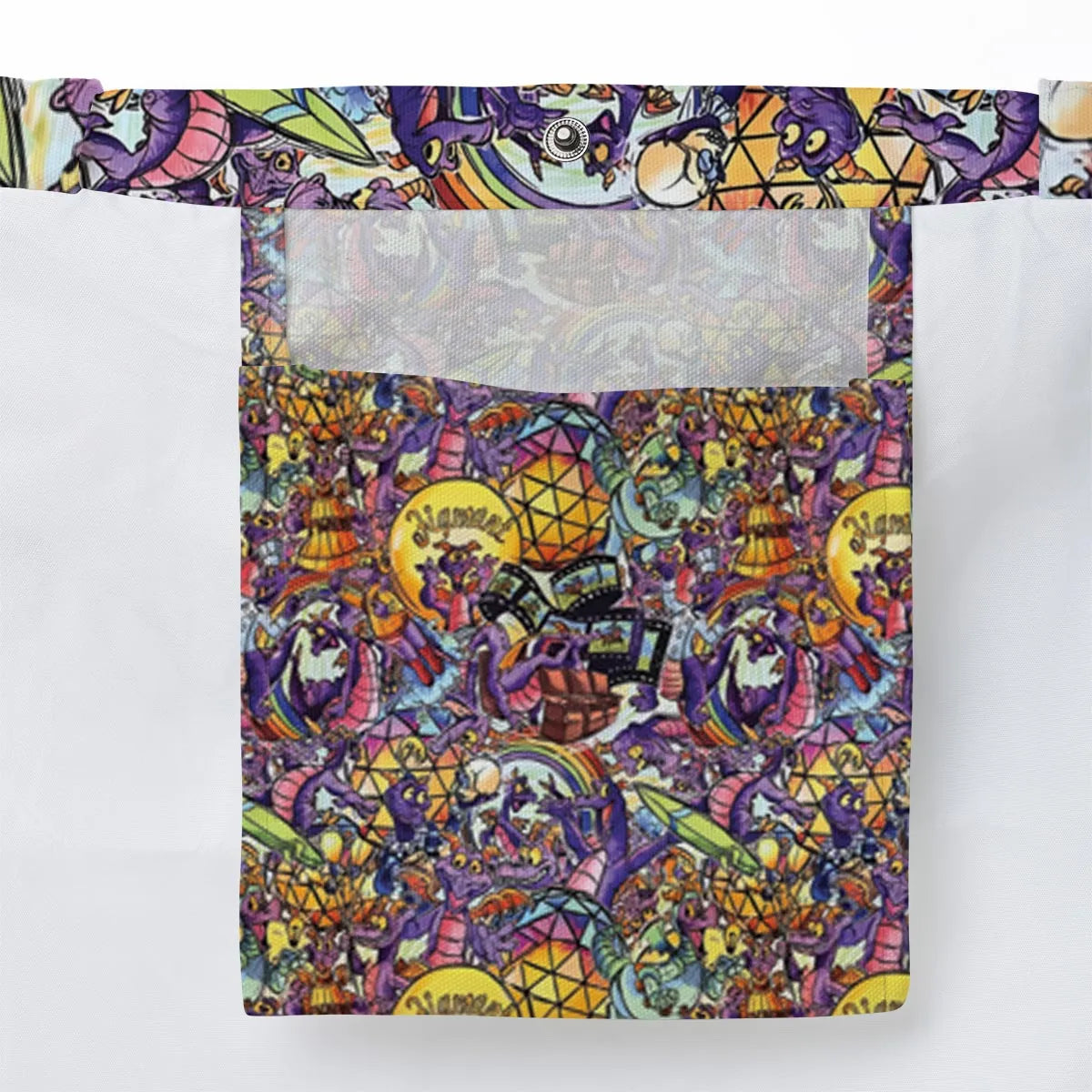 The Cute Dragon Figment Large Tote Bag