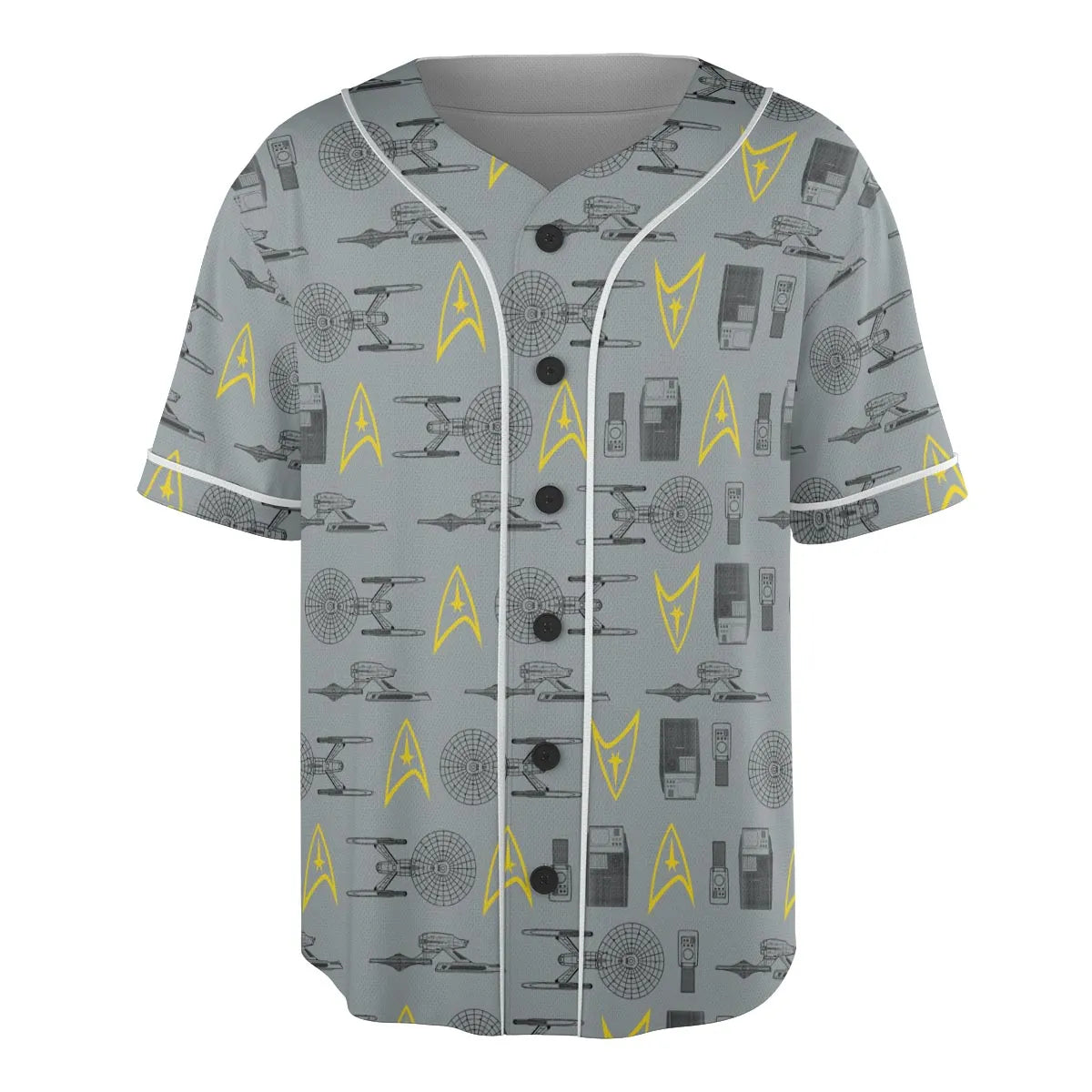S.T Shipyard Star Trek Unisex Baseball Jersey