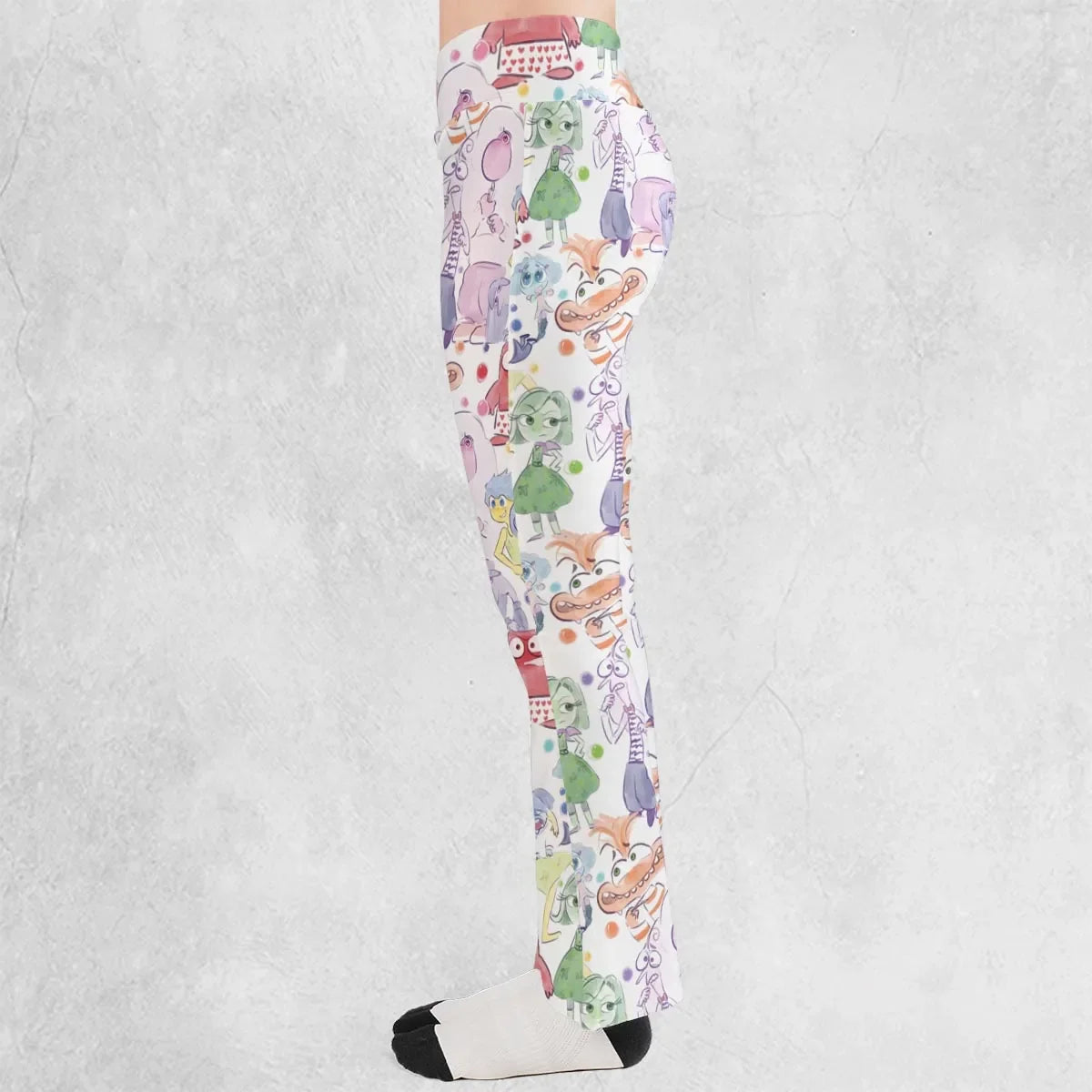 Mood Swing Style Inside Out Flare Leggings