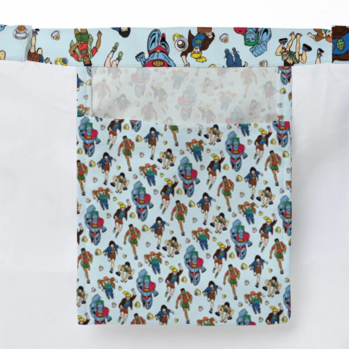 Save The Planet Captain Planet and the Planeteers Large Tote Bag