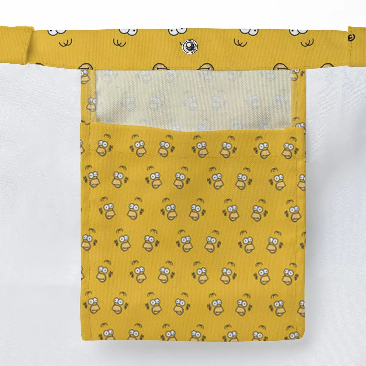 Homer Simpson Pattern Large Tote Bag