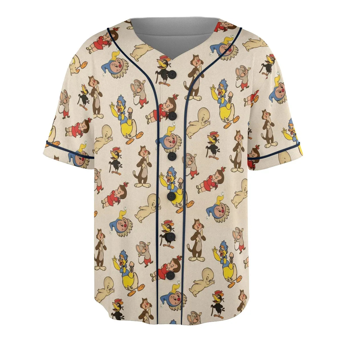 Harvey TV Stars Cartoon Characters Unisex Baseball Jersey