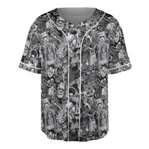 The Monsters Universal Classic Monsters Unisex Baseball Jersey