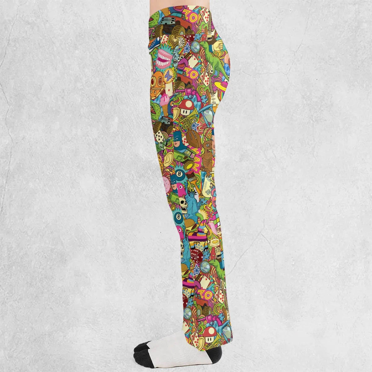 Nostalgia Toys Pop Culture Toys Flare Leggings