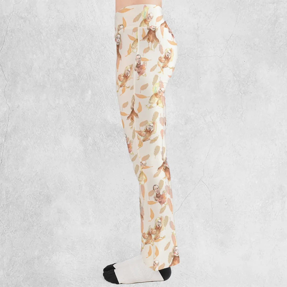 Chicken Dance Arrested Development Flare Leggings