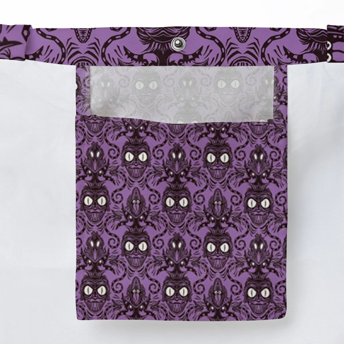 Beetlejuice Haunted Mansion Themed Large Tote Bag