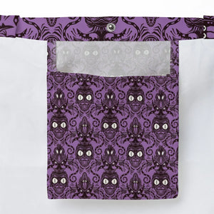 Beetlejuice Haunted Mansion Themed Large Tote Bag