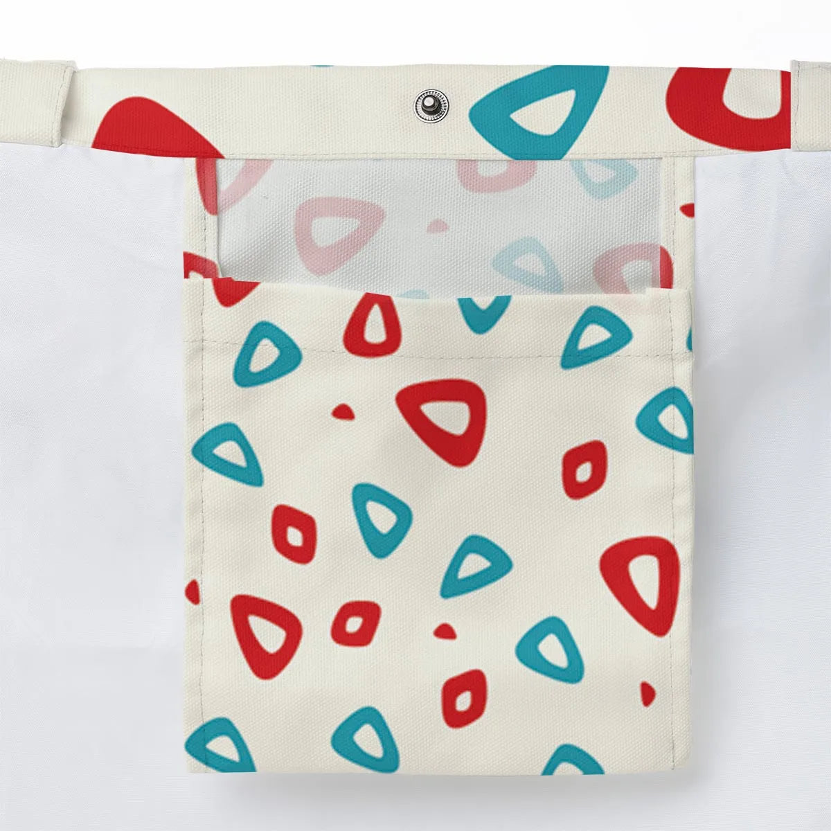 Togepi Pattern Pokemon Large Tote Bag