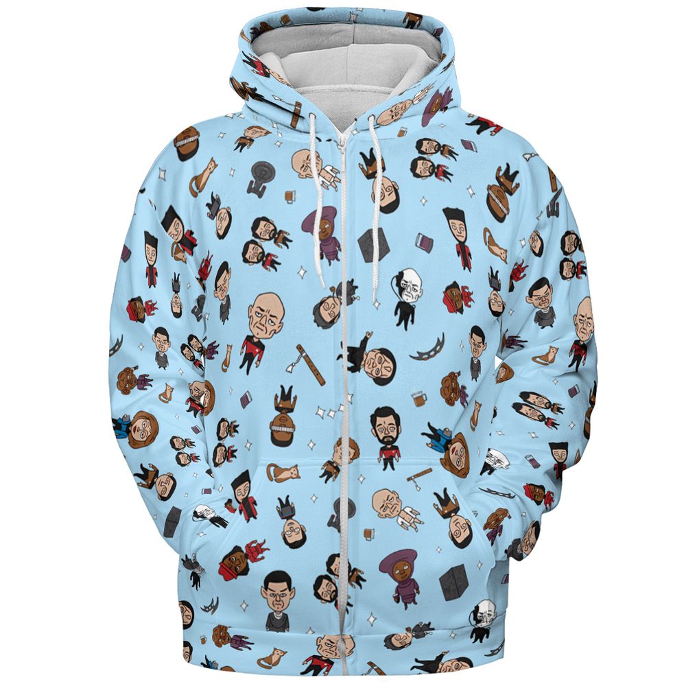 All-over Print Hoodie - 5TMQRHT4 -  - 3