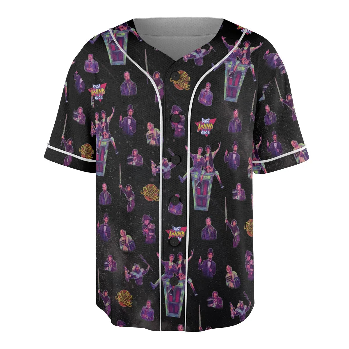 Wyld Stallyns Bill and Ted's Excellent Adventure Character Unisex Baseball Jersey