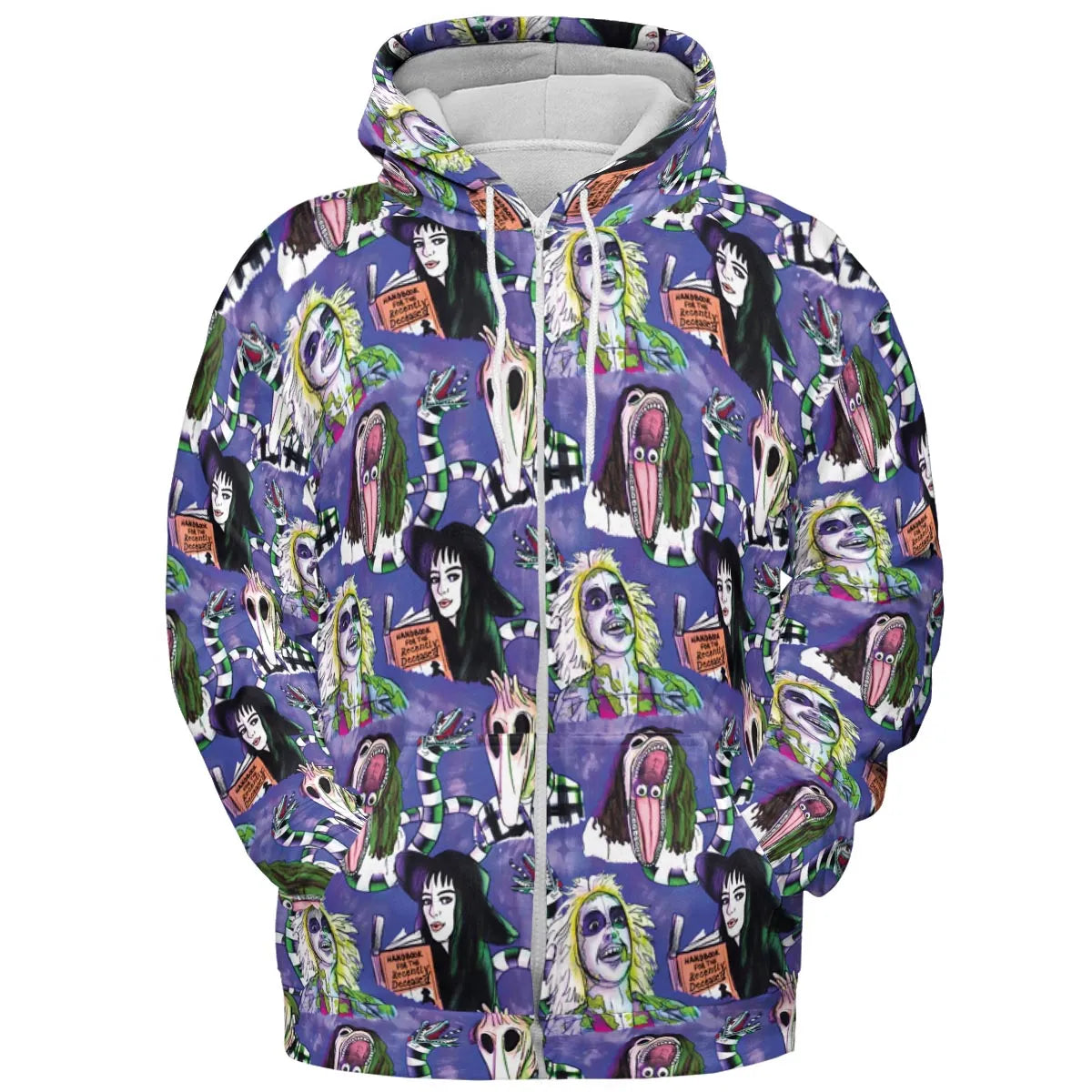 Beetle and Crew Beetlejuice All-over Print Hoodie