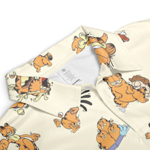 Lazy Legend Garfield Pokemon Mashup AOP Men/Women Polo Shirt