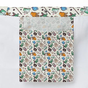 Happy Gilmore Pattern Large Tote Bag