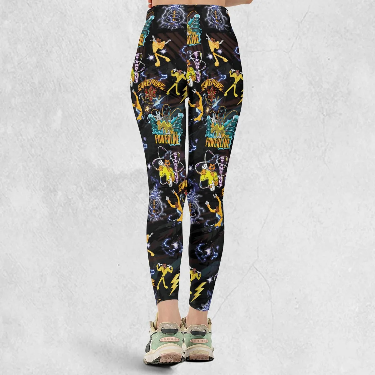 Powerline Concert A Goofy Movie Legging