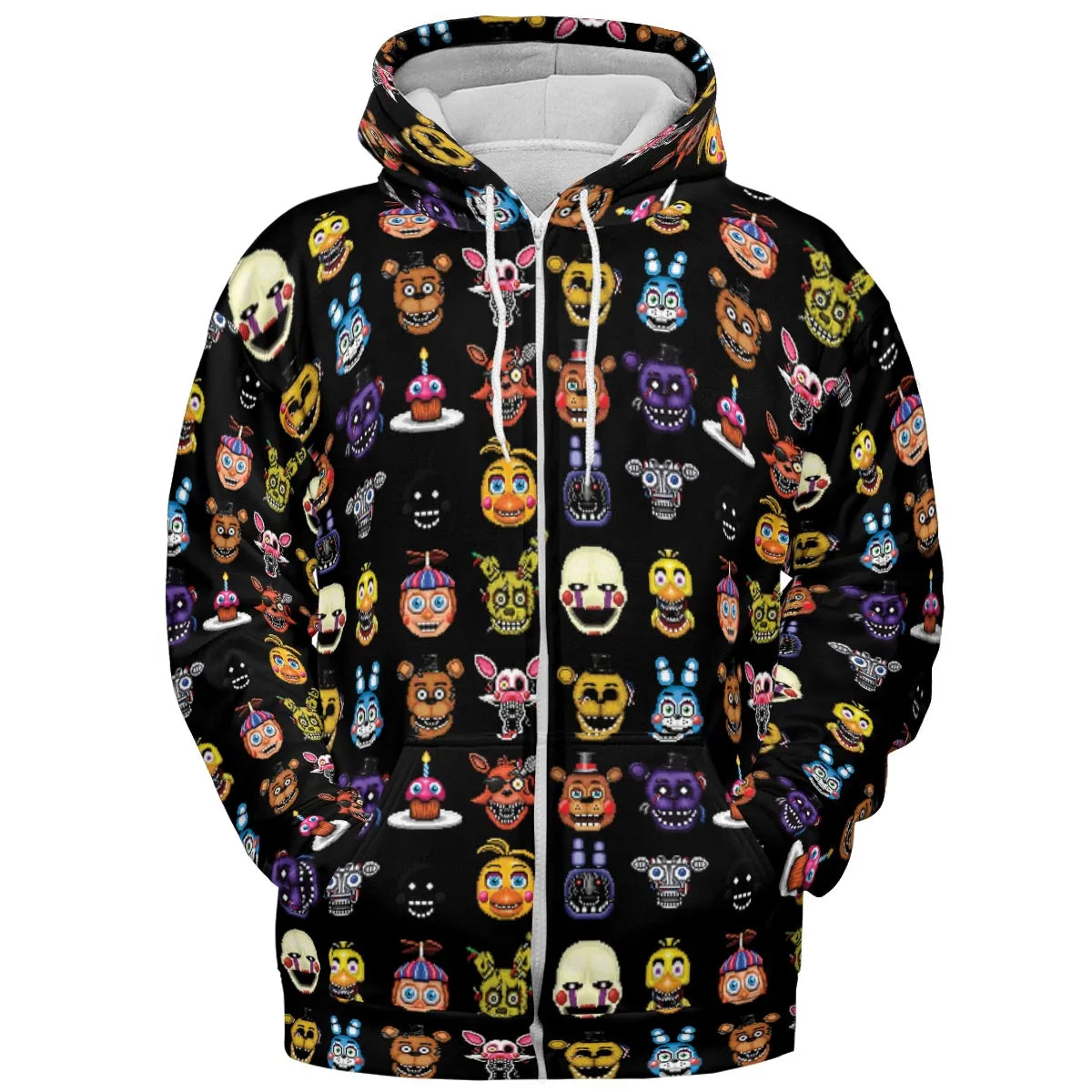 Five Nights At Freddys World All-over Print Hoodie