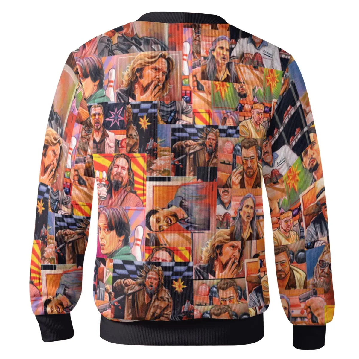 The Big Lebowski Painting Pattern Cardigan