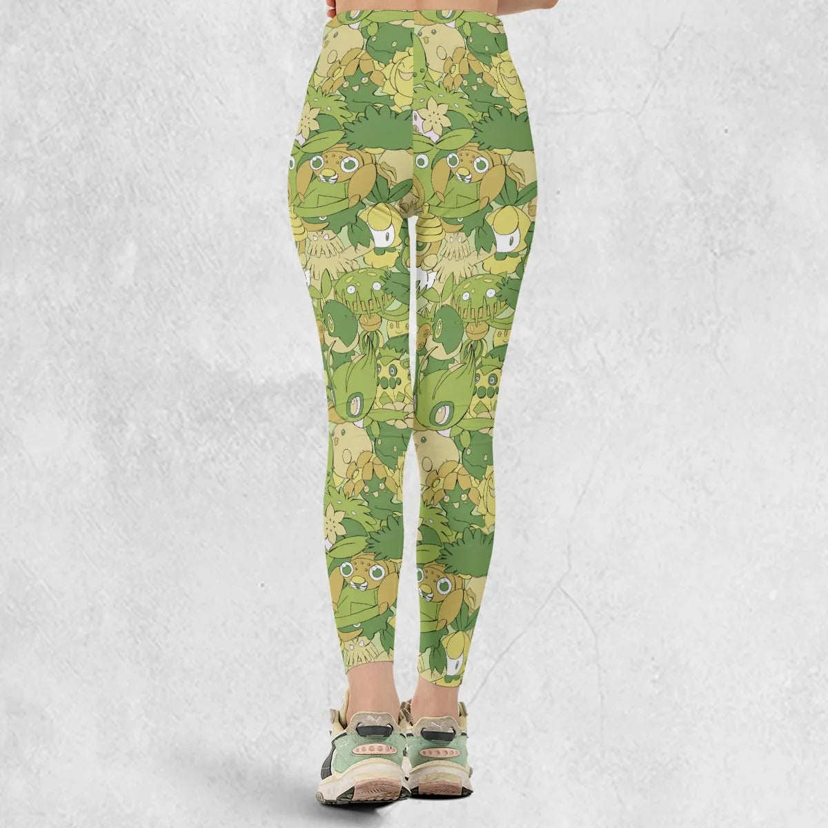 Grass Pokemon Pattern Legging