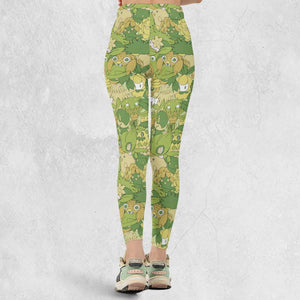 Grass Pokemon Pattern Legging