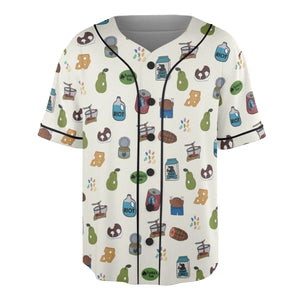 The Food of It's Always Sunny In Philadelphia Unisex Baseball Jersey
