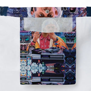Great Scott! Back To The Future Large Tote Bag