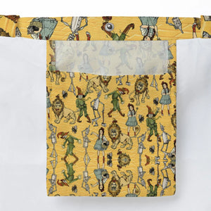 Magic Of Oz Characters Pattern Large Tote Bag