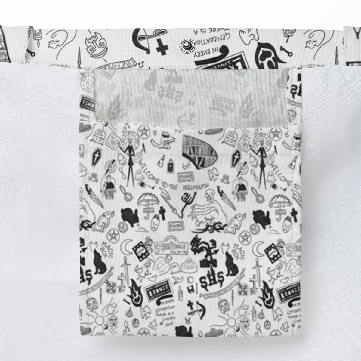Buffy The Vampire Slayer Pattern Large Tote Bag