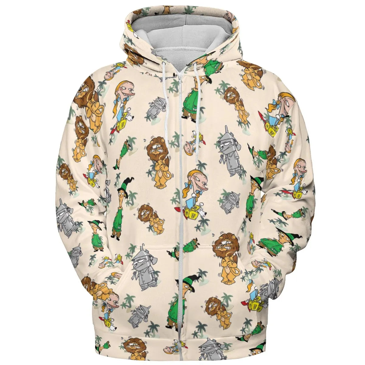 Cartoon Mashup Ed, Edd n Eddy All-over Print Hoodie