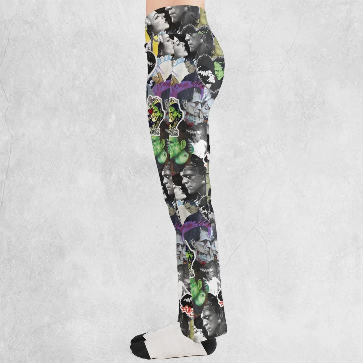 Forever Frankenstein Flare Leggings