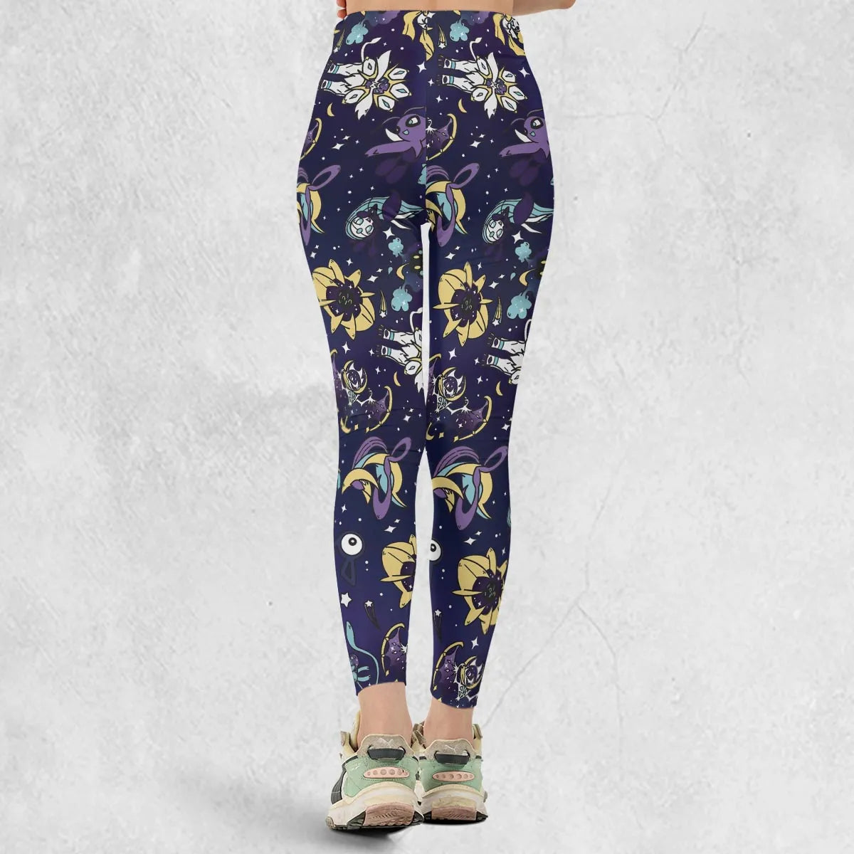 Galaxy Mew Psychic Type Pokemon Legging