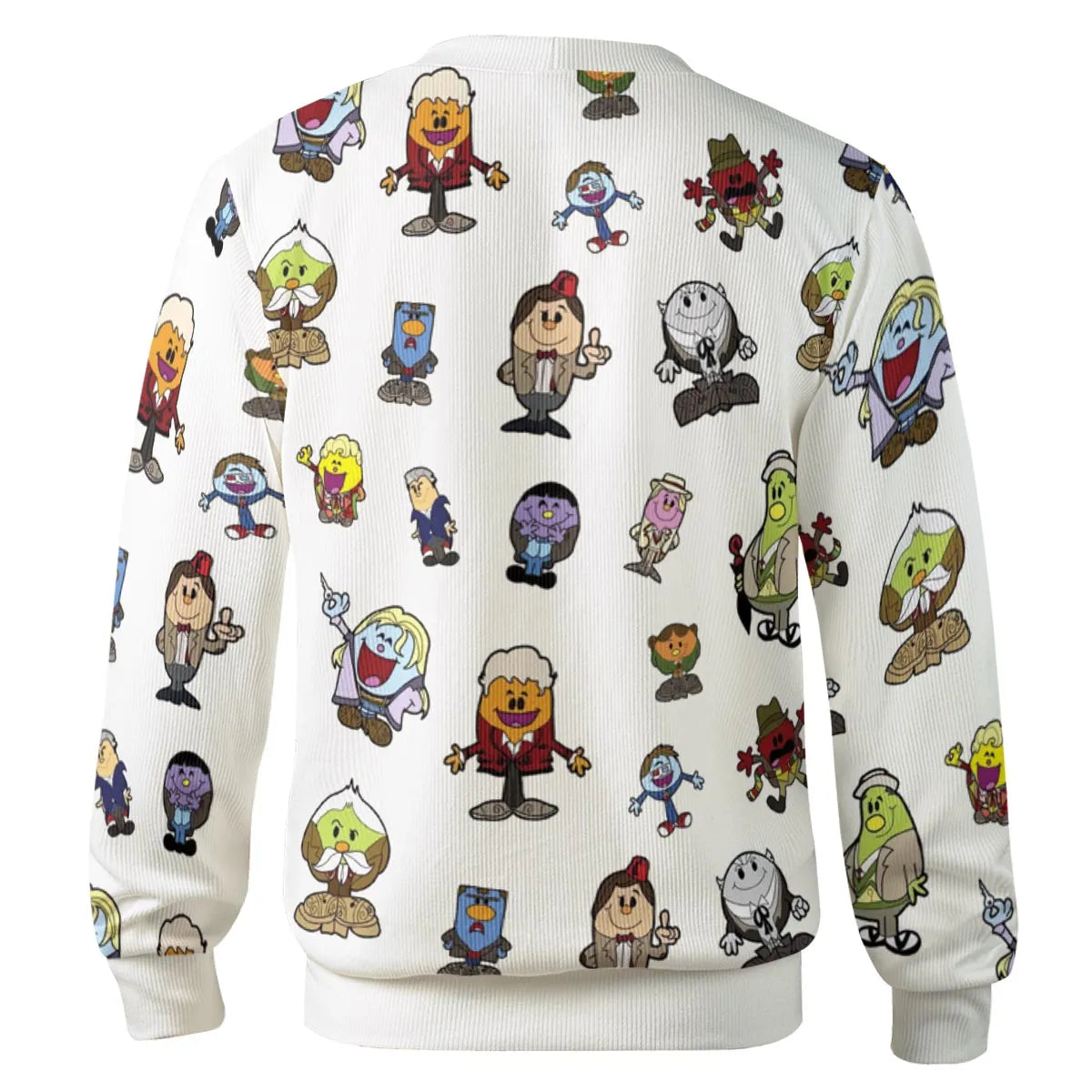 Doctor Who and Mr Men Pattern Cardigan