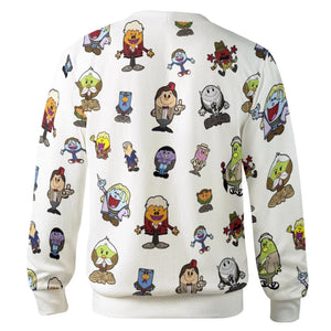 Doctor Who and Mr Men Pattern Cardigan