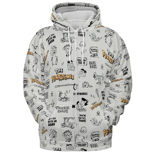 Don't Toy with Me Barn The Flintstones All-over Print Hoodie