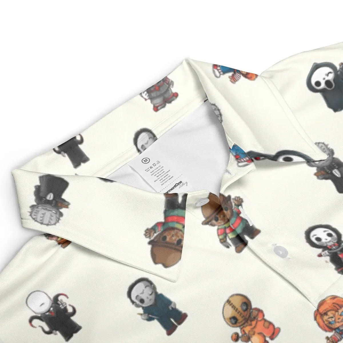 Horror Movies Characters Pattern AOP Men/Women Polo Shirt