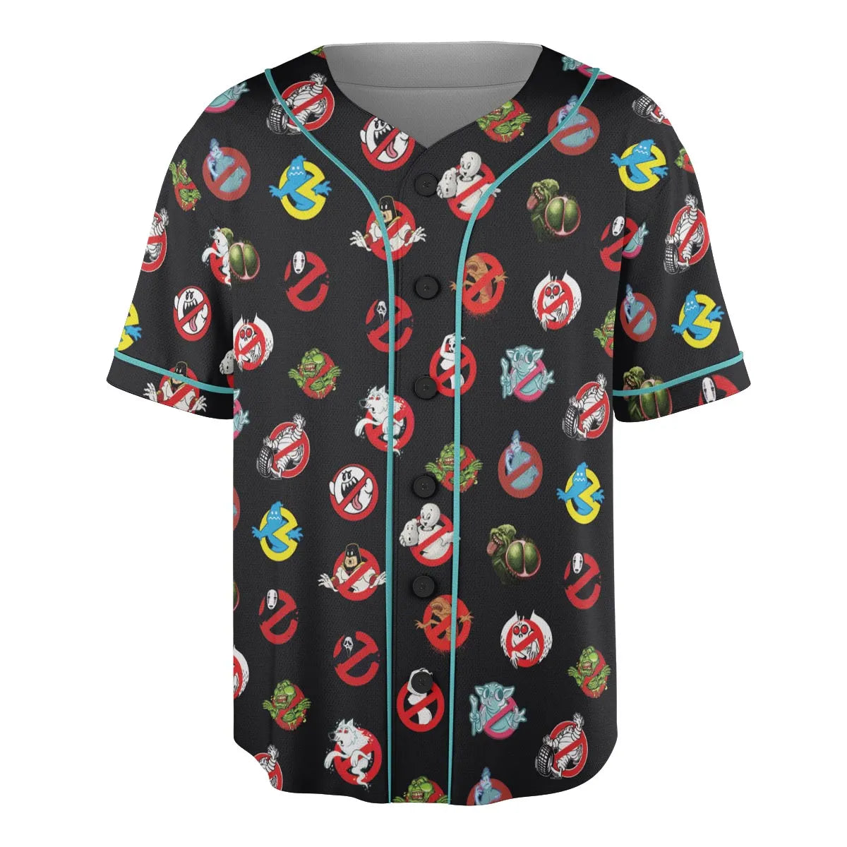 No Ghost Exists Ghostbusters Unisex Baseball Jersey