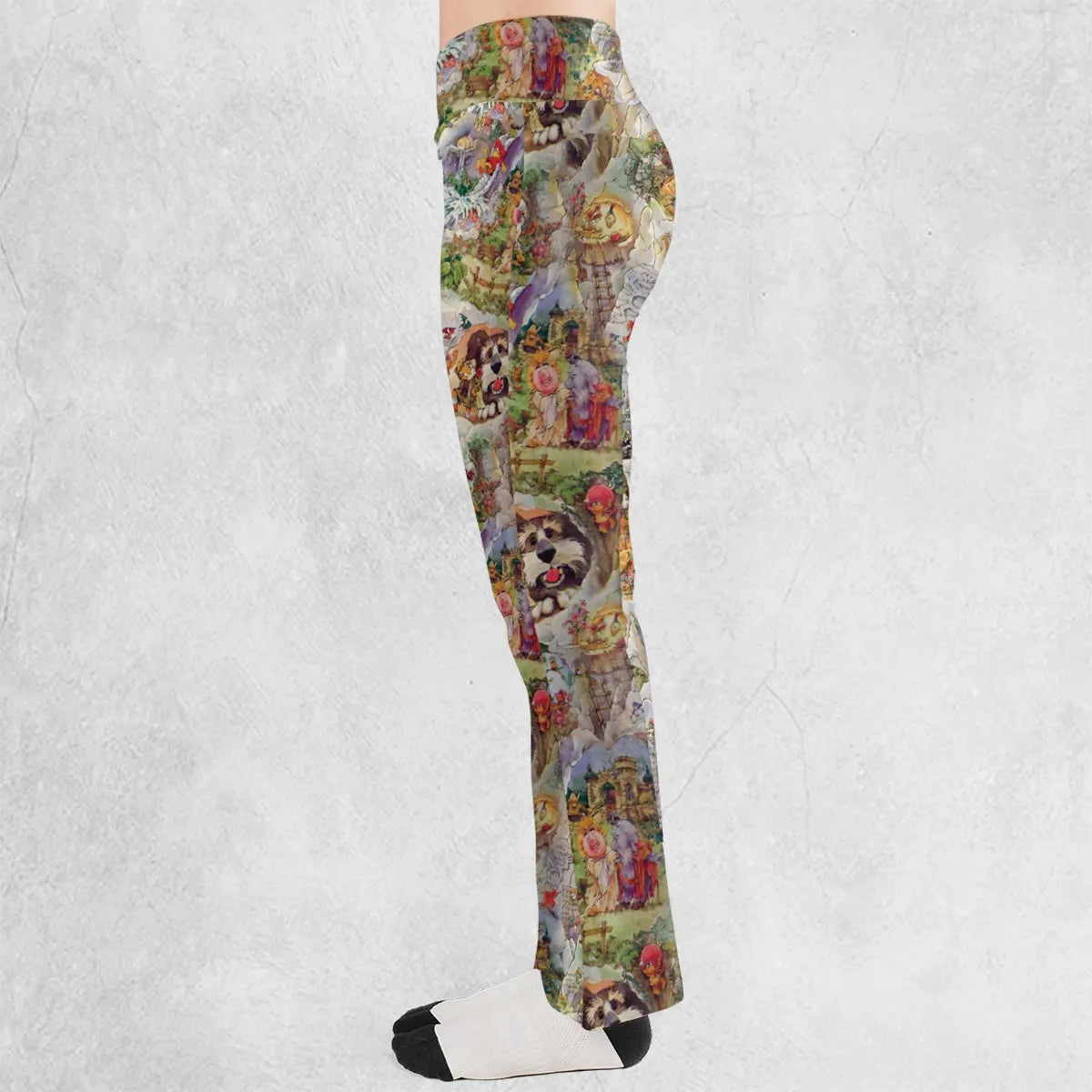 Fraggle Rock Journey Jim Henson Flare Leggings
