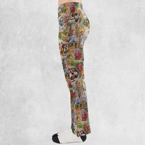 Fraggle Rock Journey Jim Henson Flare Leggings