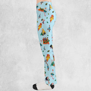 Bedknobs and broomsticks Characters Flare Leggings