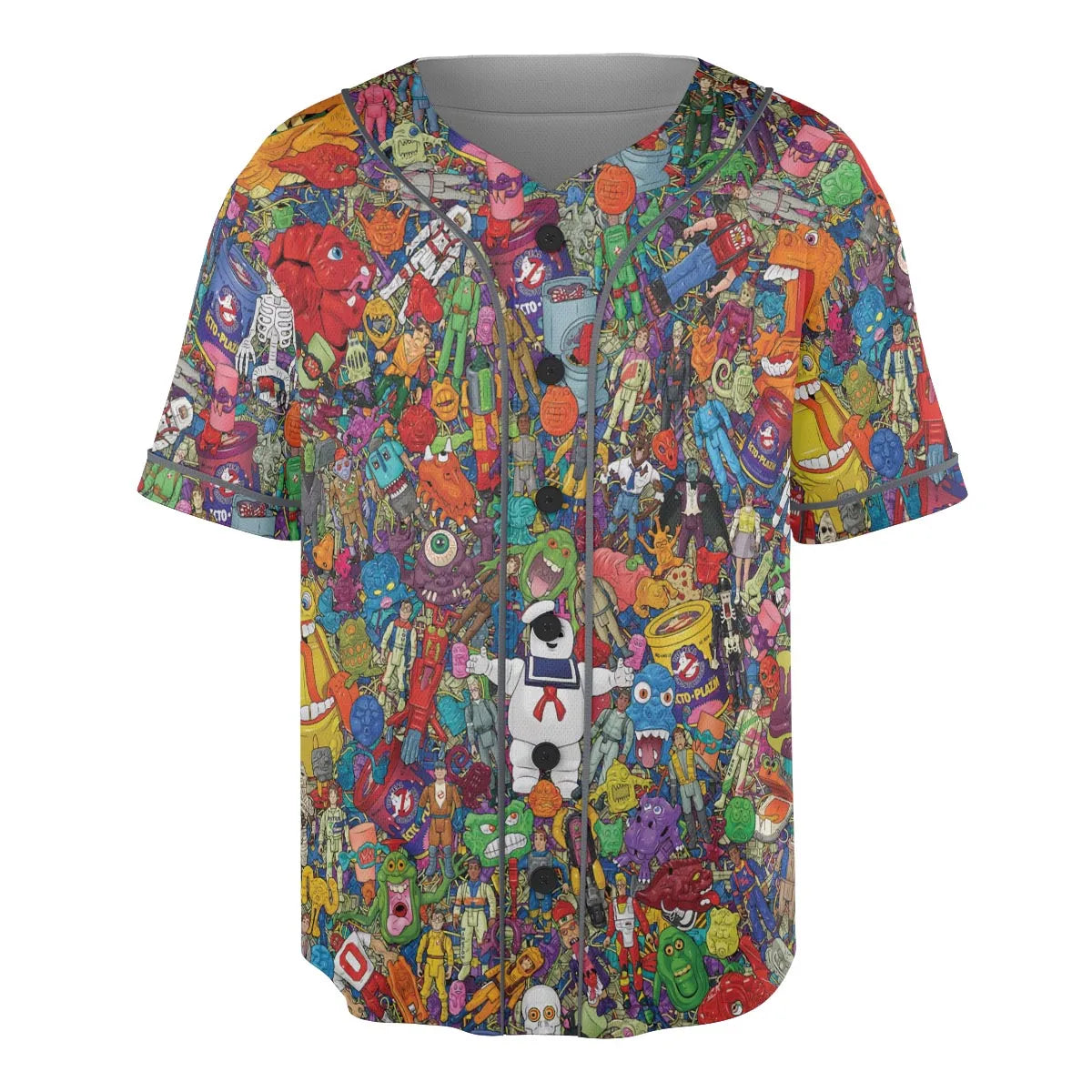 Ghostbusters Toybox Unisex Baseball Jersey