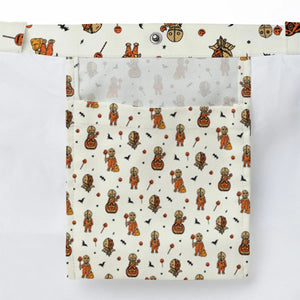 Pumpkin Sam Trick 'r Treat Horror Large Tote Bag
