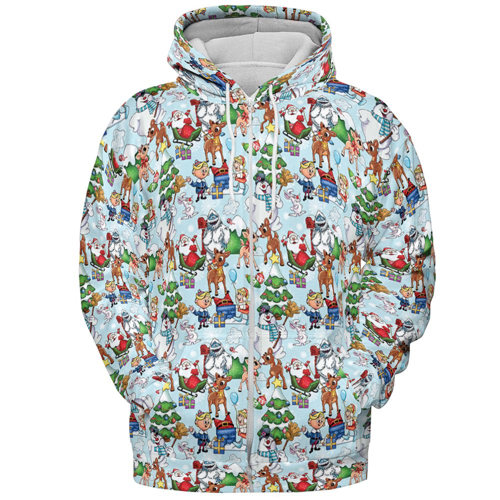 All-over Print Hoodie - UU1F6DLB -  - 3