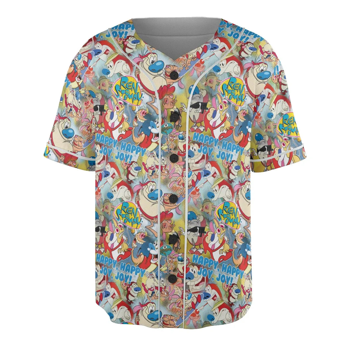 The Ren and Stimpy Show Unisex Baseball Jersey