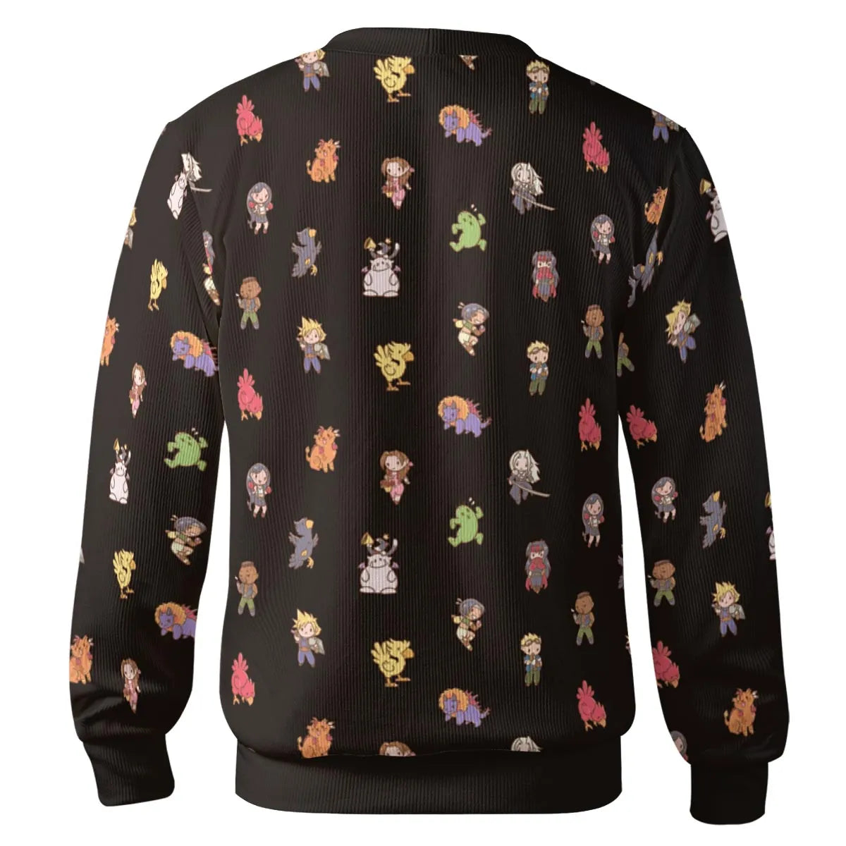 Final Fantasy Characters Pattern Cardigan
