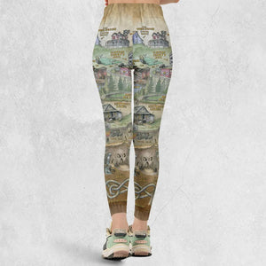 The Goonies Adventure Map Legging