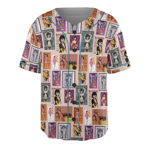 Dr. Mrs. The Monarch The Venture Bros. Magazine Poses Unisex Baseball Jersey