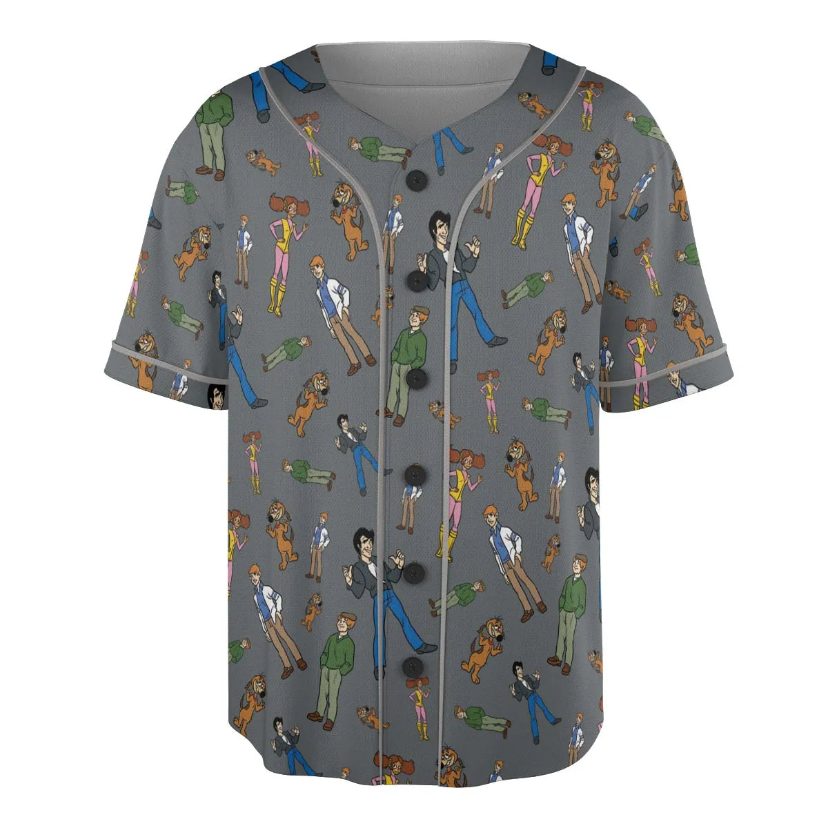 Nostalgic Gang The Fonz and the Happy Days Gang Unisex Baseball Jersey