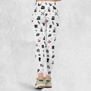 Legandary Bands Mashup Legging