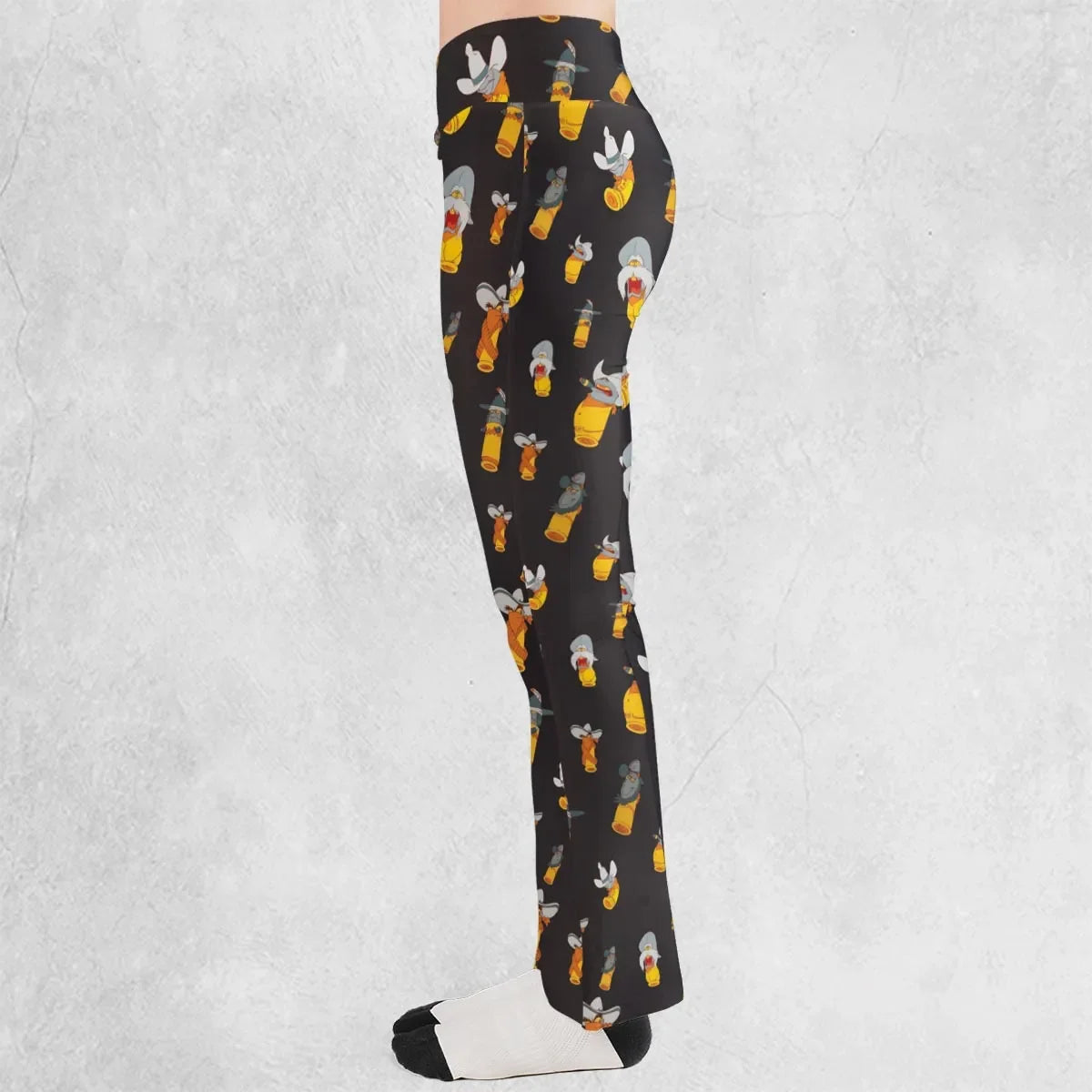 Toon Bullet Roger Rabbit Original Flare Leggings