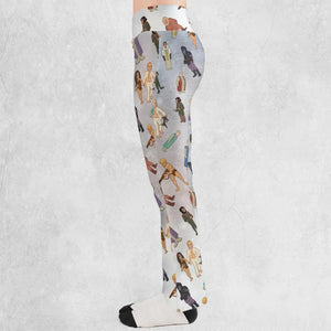 Planet of Apes Characters Flare Leggings